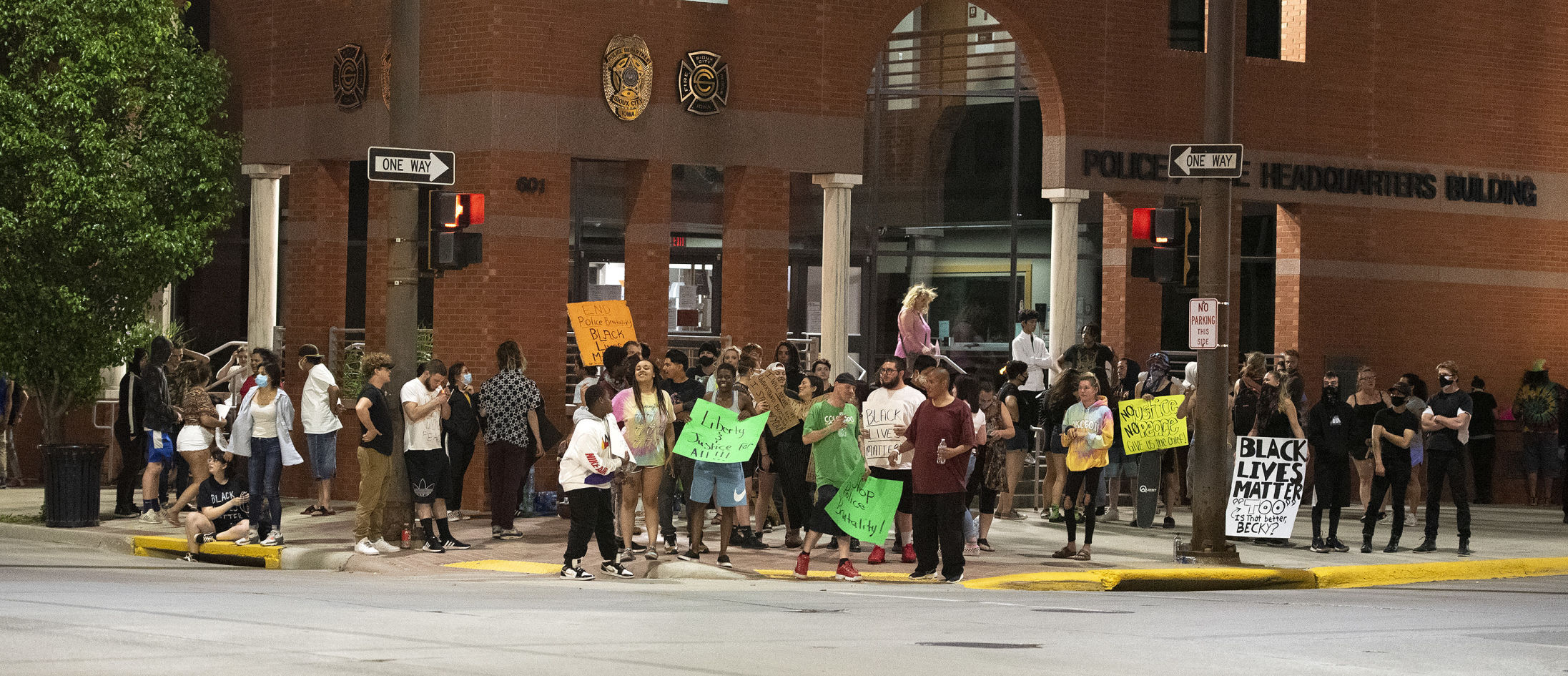 Sioux City George Floyd protests Tuesday